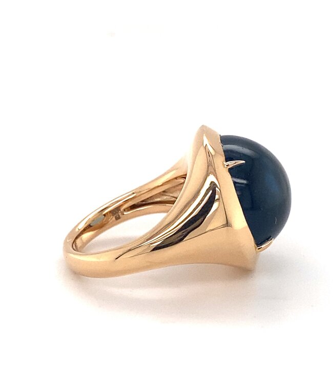 Positano Ring 18kt goud met Topaas