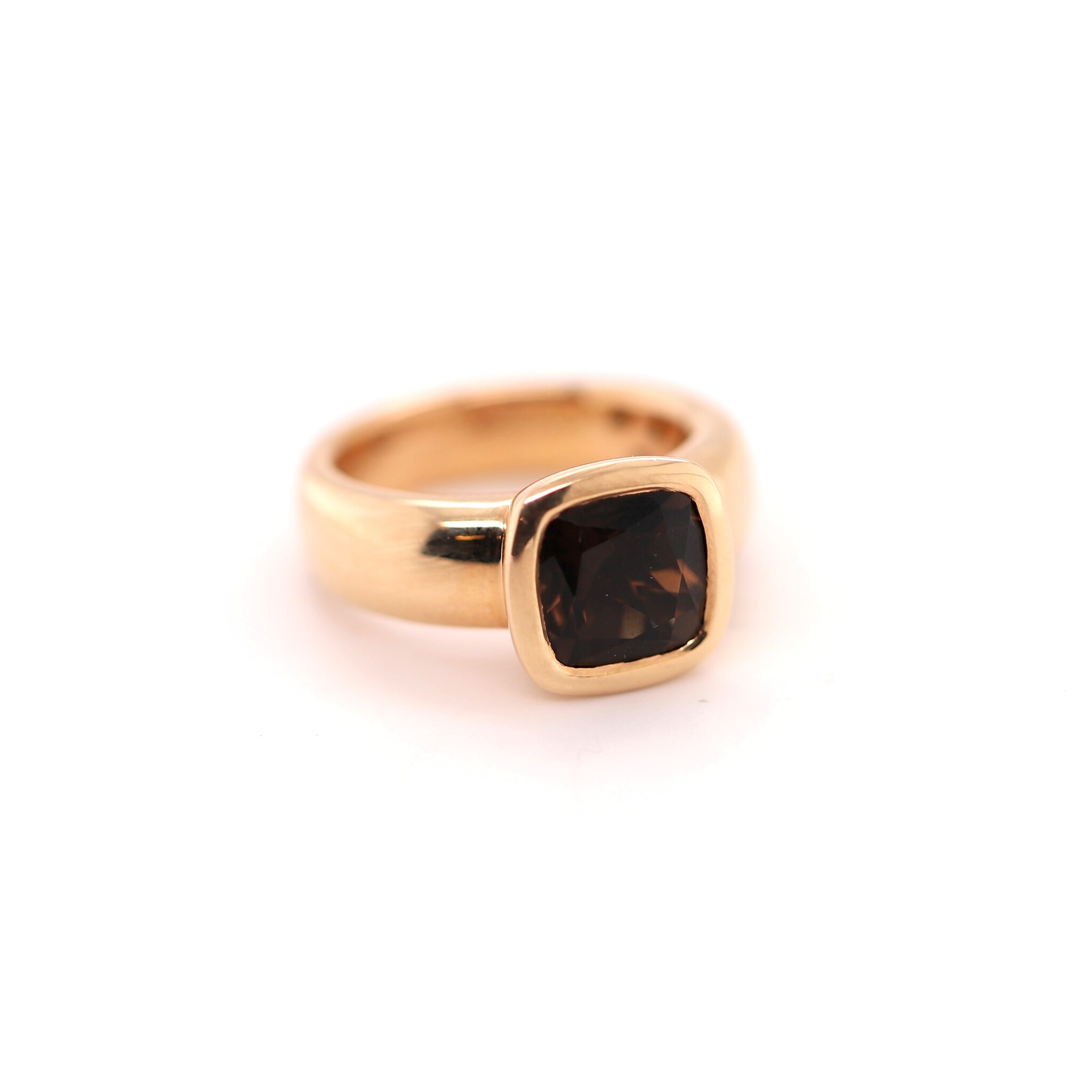 Positano Positano Ring 18 kt. goud met Rookwarts