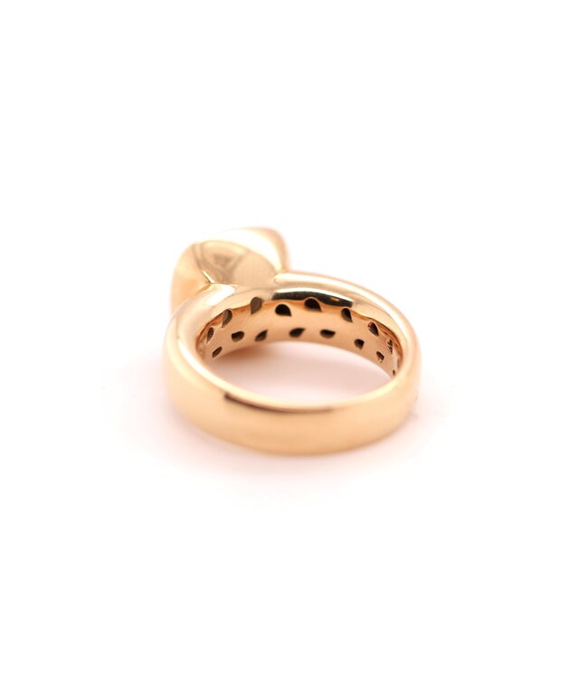 Positano Ring 18 kt. goud met Rookwarts