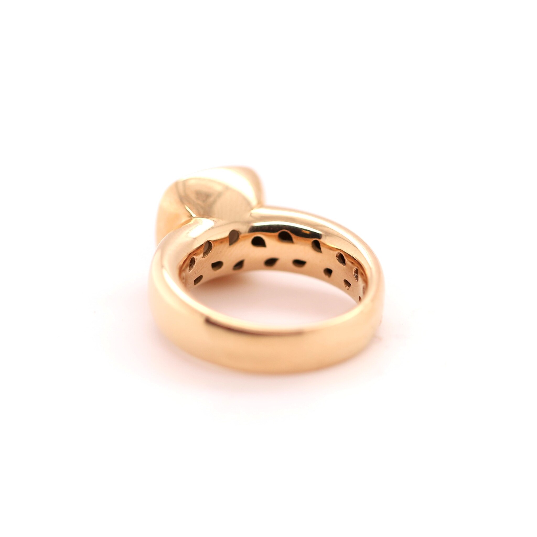 Positano Positano Ring 18 kt. goud met Rookwarts