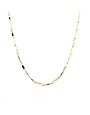 ROEMER Roemer bicolor gouden collier Tuile 45 cm