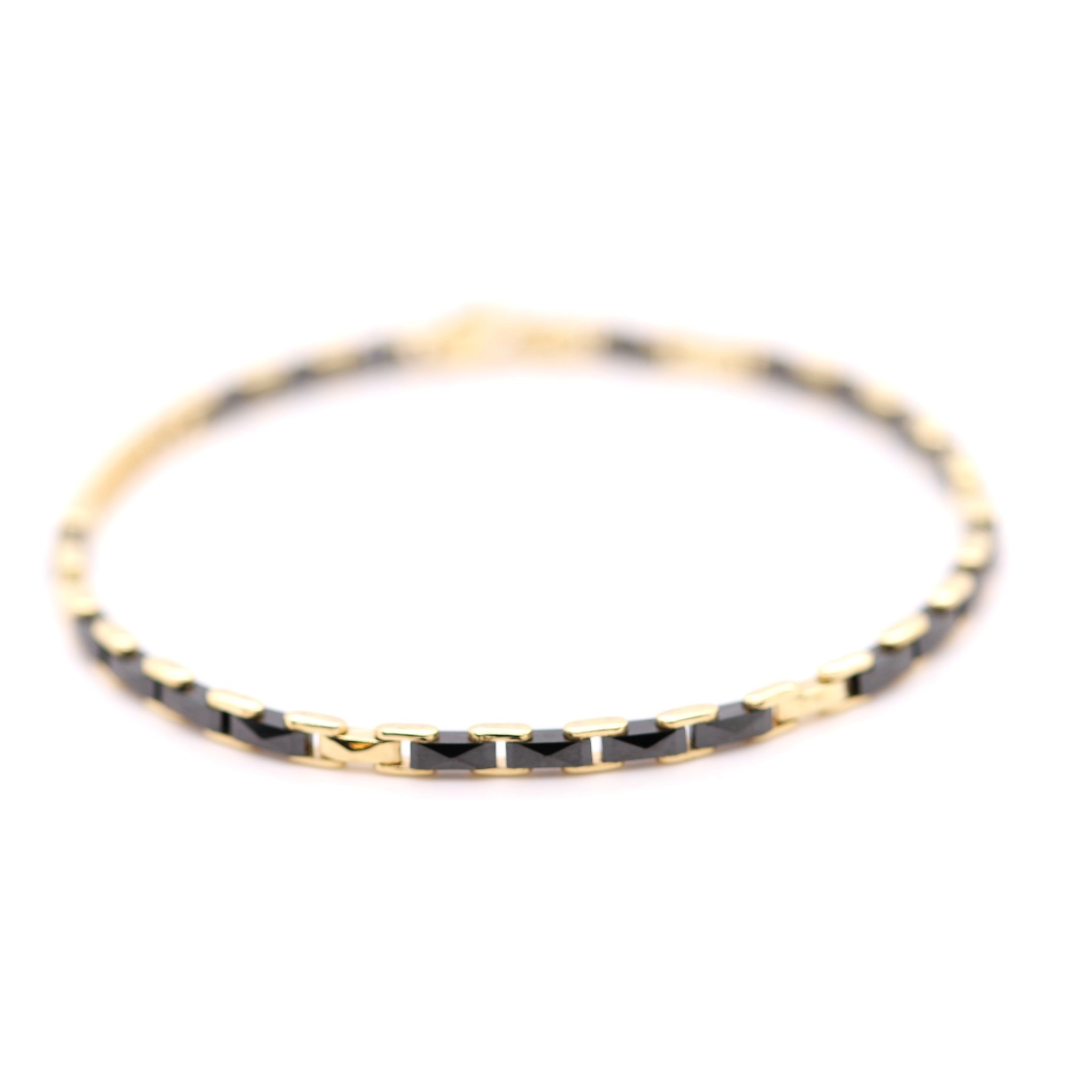 ROEMER ROEMER armband 18K geelgoud met keramiek 20247