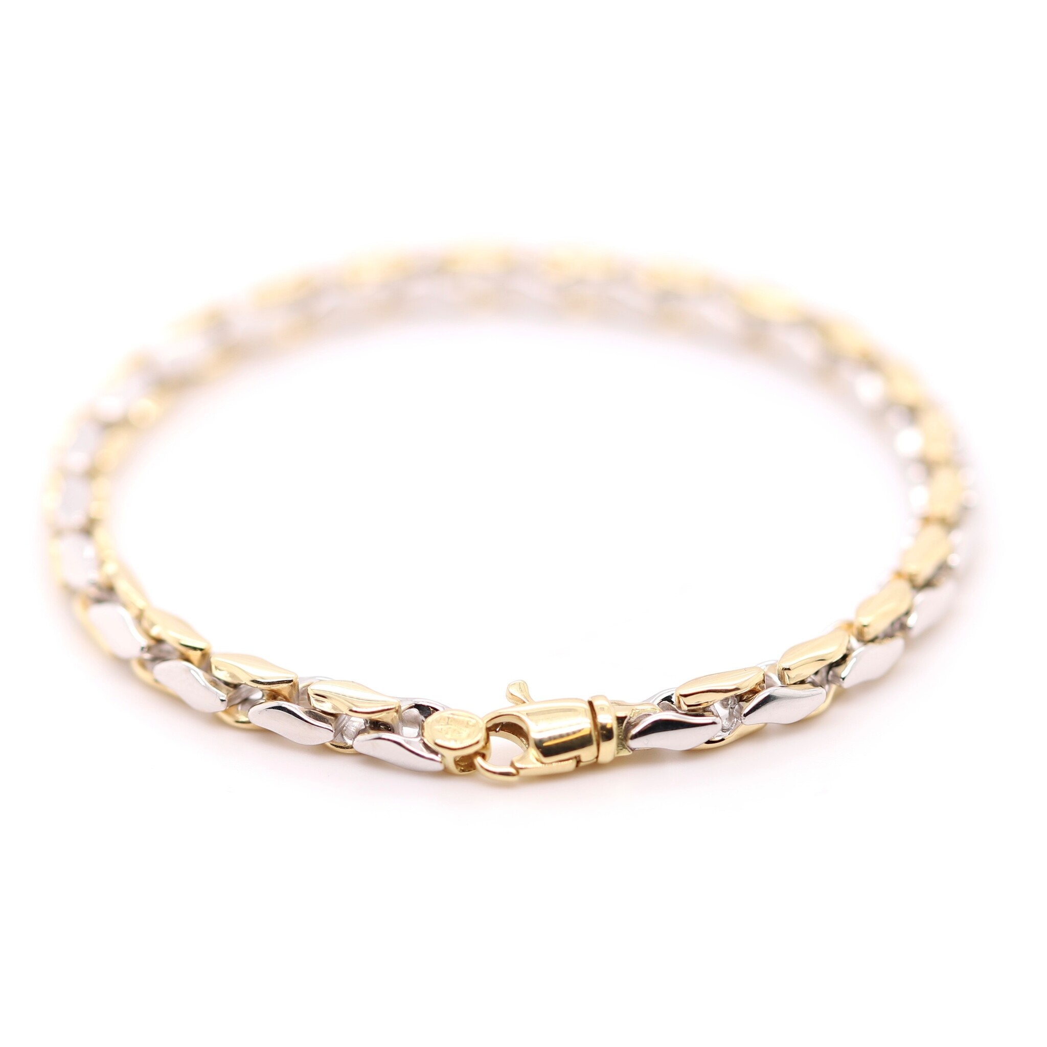 ROEMER ROEMER armband 18K wit- met geelgoud 20249