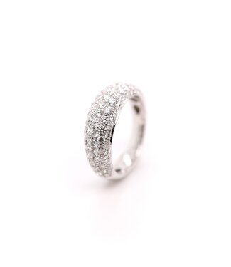 Positano Positano ring 18k witgoud 1.85 ct. diamant 55