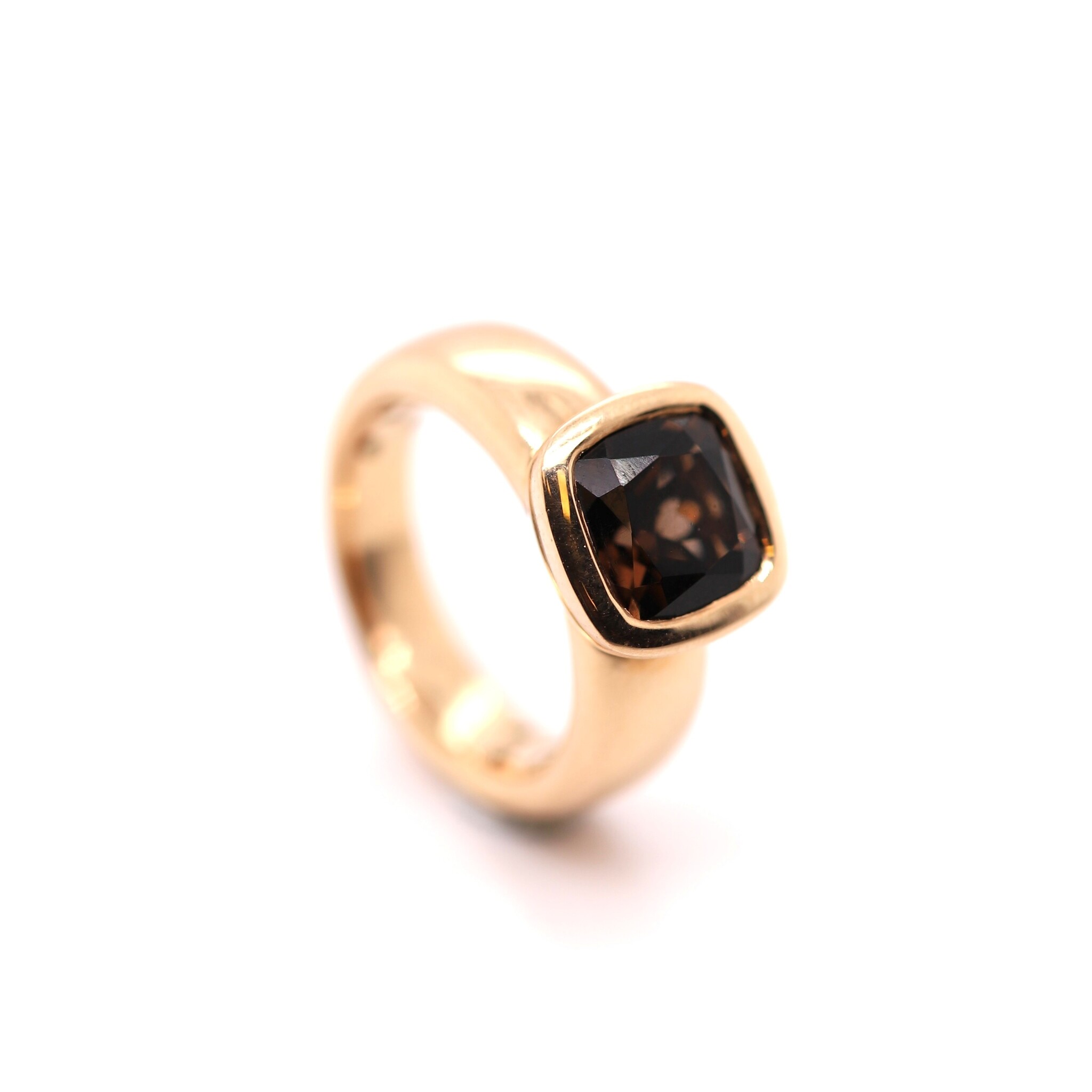 Positano Positano Ring 18 kt. goud met Rookwarts