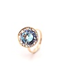 Positano Positano 18K rosegouden ring Blue Star