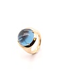 Positano Positano Ring 18kt goud met Topaas