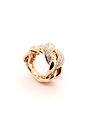 Positano Positanio ring 18k roségoud 5456/AR 0.82ct diamant maat 56