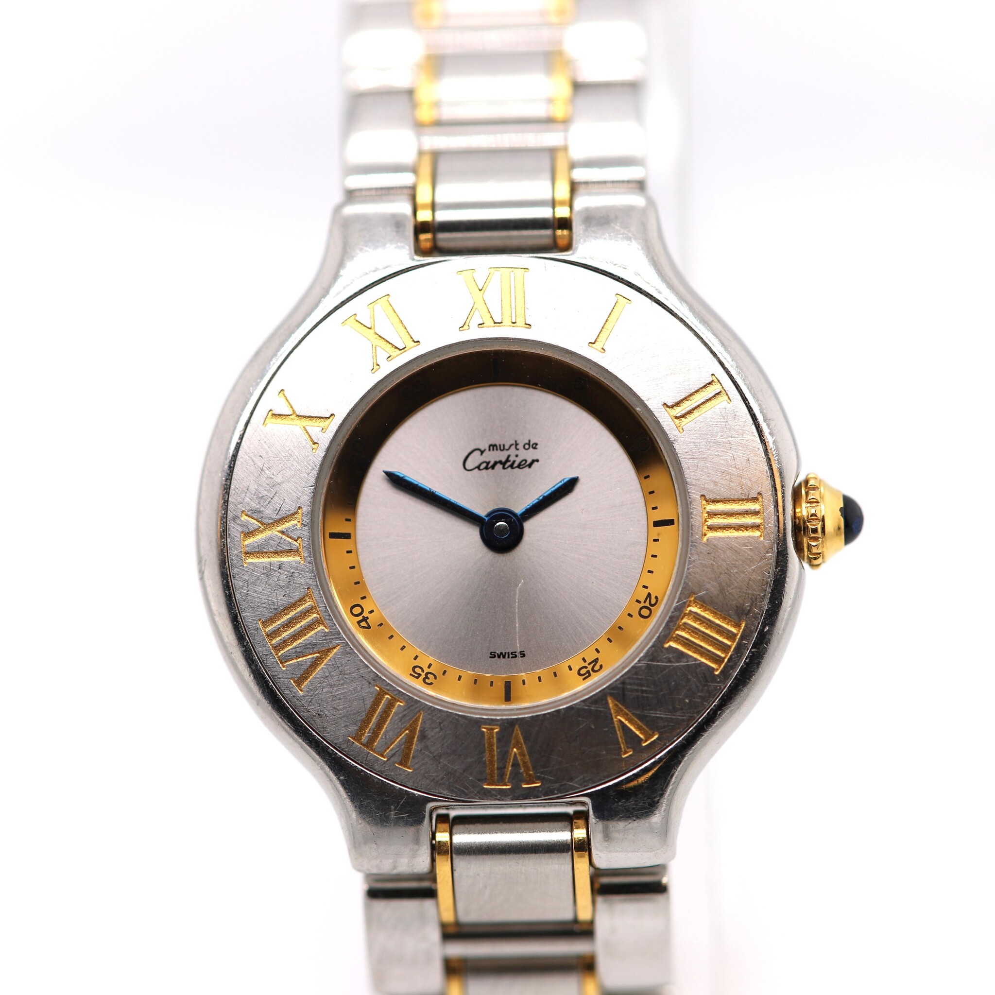 Pre-owned & Vintage Pre-owned Cartier Horloge 21 Must de Cartier 1340