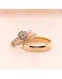 ROEMER ROEMER ring 18k rosegoud Circulo met diamant 0.68ct 51