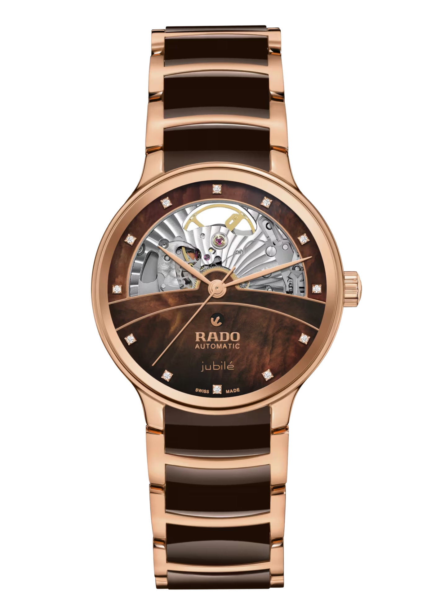 Rado Centrix Horloge Diamonds Open Heart R30029902 Roemer juwelier