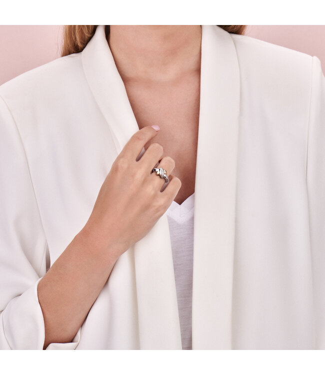 Tirisi Moda ring Kisses TM1079D(2T)/56