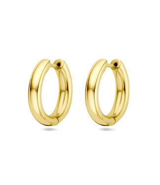 ROEMER ROEMER 14k geelgouden klapoorringen 17.5x4mm