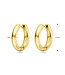 ROEMER 14k geelgouden klapoorringen 17.5x4mm
