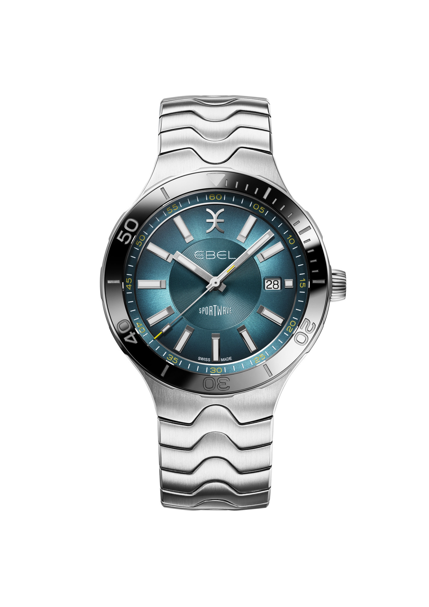 Ebel Horloge Sportwave 1216671 Roemer juwelier