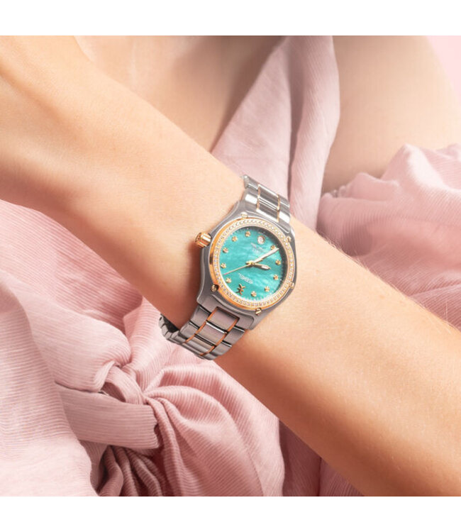 Ebel Horloge 1911 1216663 turquoise mother-of-pearl