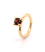 ROEMER by Bregje ring Lily 18K geelgoud met roze toermalijn