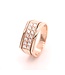 ROEMER ROEMER herenring Rosegoud 14k met diamant  0.70ct