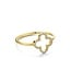 Just Franky Iconic Lucky Clover Diamond Ring