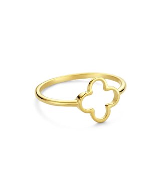 Just Franky Just Franky Iconic Lucky Clover Ring