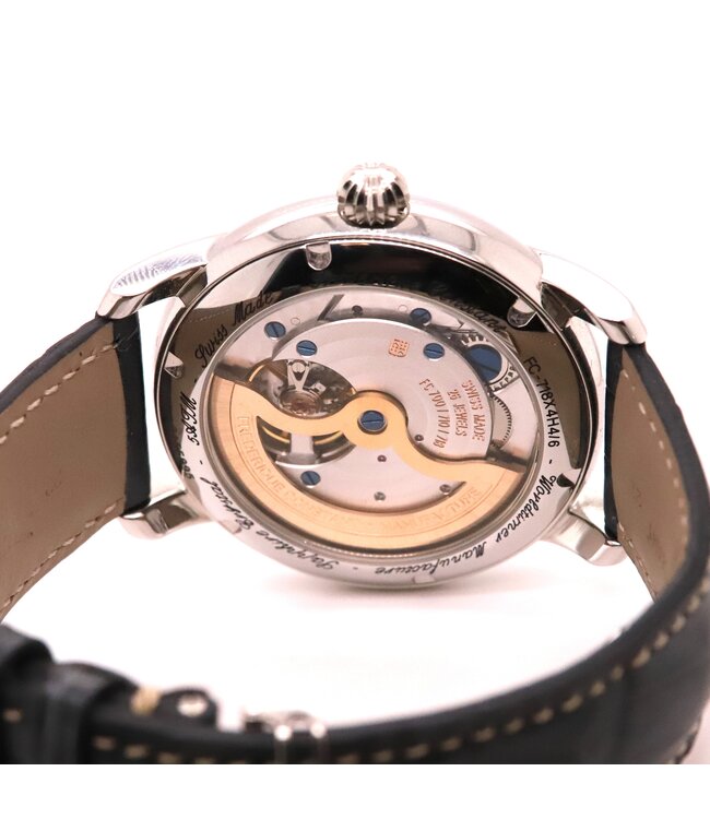 Frederique Constant Pre-owned Worldtimer Manufacture FC-718X4H4/6