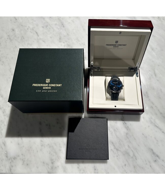 Frederique Constant Pre-owned Slimline Moonphase Manufacture FC-705X4S4/5/6