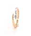 Passione ring goud 14k met diamant 0.08ct maat 54