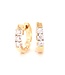 Passione Passione oorringen goud 14k met diamant 0.60ct