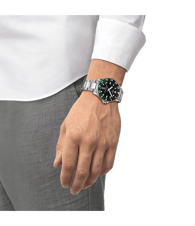 Tissot Horloge Seastar GMT T120.852.11.051.00