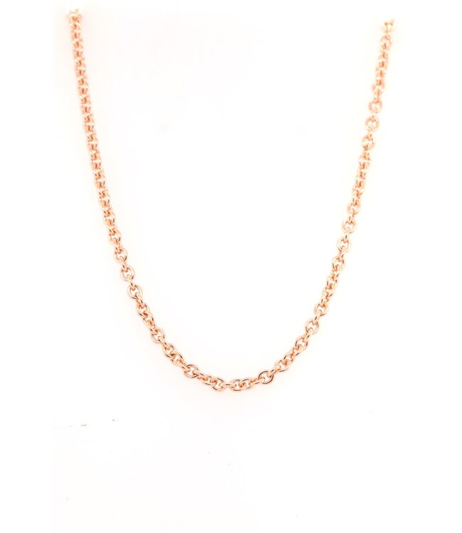 ROEMER roségouden ankercollier rond 50/2.7