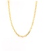 ROEMER ROEMER geelgouden ketting anker gediamanteerd 3.0/50