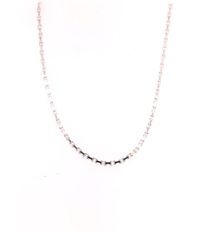 ROEMER witgouden geslepen ankercollier 45/1.8