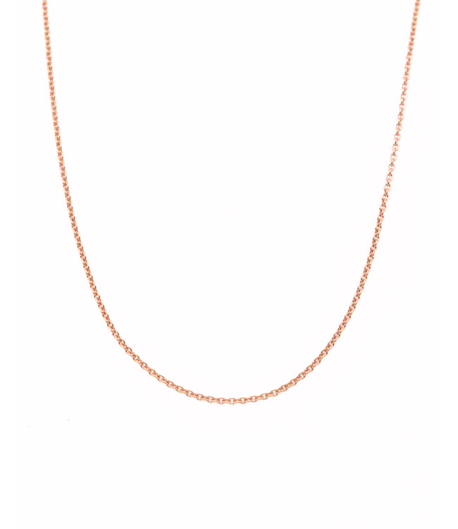 ROEMER rosegouden ketting anker rond 1.1/45