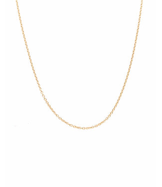 ROEMER ROEMER  geelgouden ketting anker rond 1.1/42