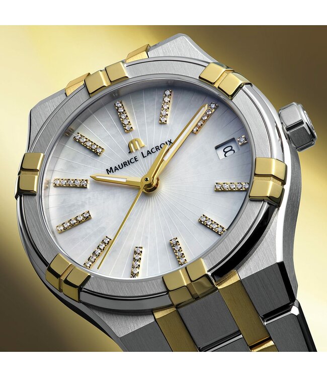 Maurice Lacroix Horloge Aikon Quartz Date AI1106-PVY13-170-1