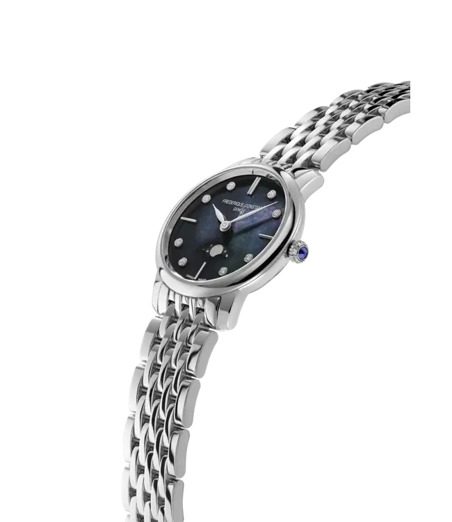 Frederique Constant Horloge Classics Slimline Moonphase FC-206MPBD1S6B