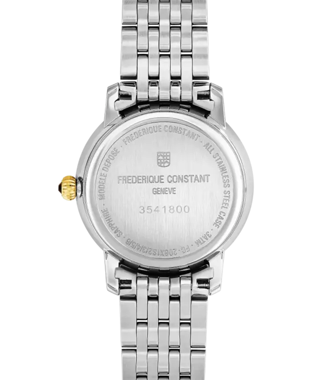 Frederique Constant Horloge Classics Slimline Moonphase FC-206MPWD1S3B