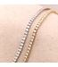 ROEMER tennisarmband 14K geelgoud met diamant 2.62ct