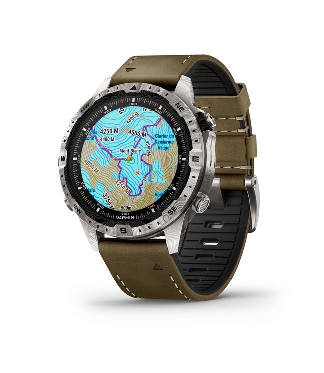 Garmin Smartwatch MARQ Adventurer (Gen 2) – Damascus Steel Edition 010-03393-31