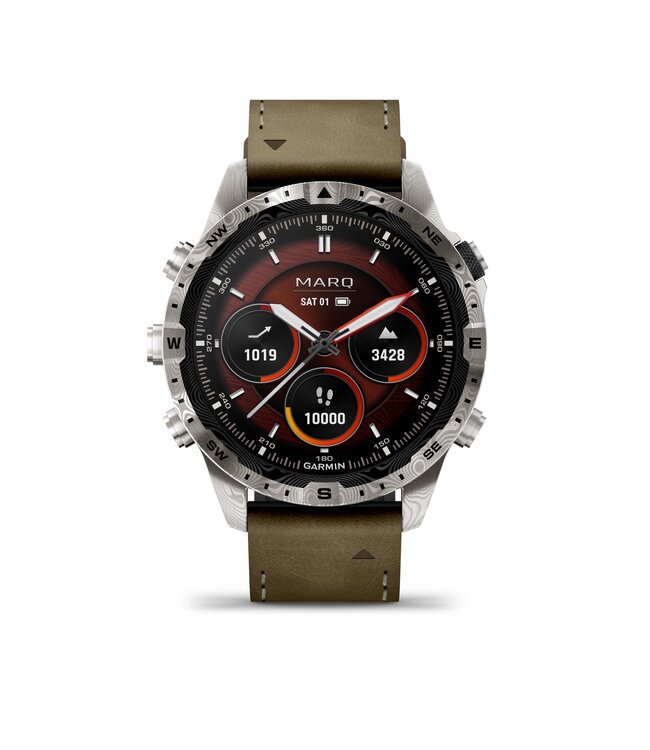 Garmin Smartwatch MARQ Adventurer (Gen 2) – Damascus Steel Edition 010-03393-31