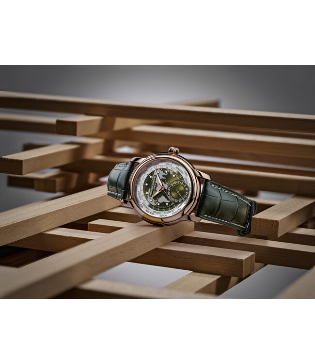 Frederique Constant Horloge Manufacture Worldtimer FC-718KWWM4H9