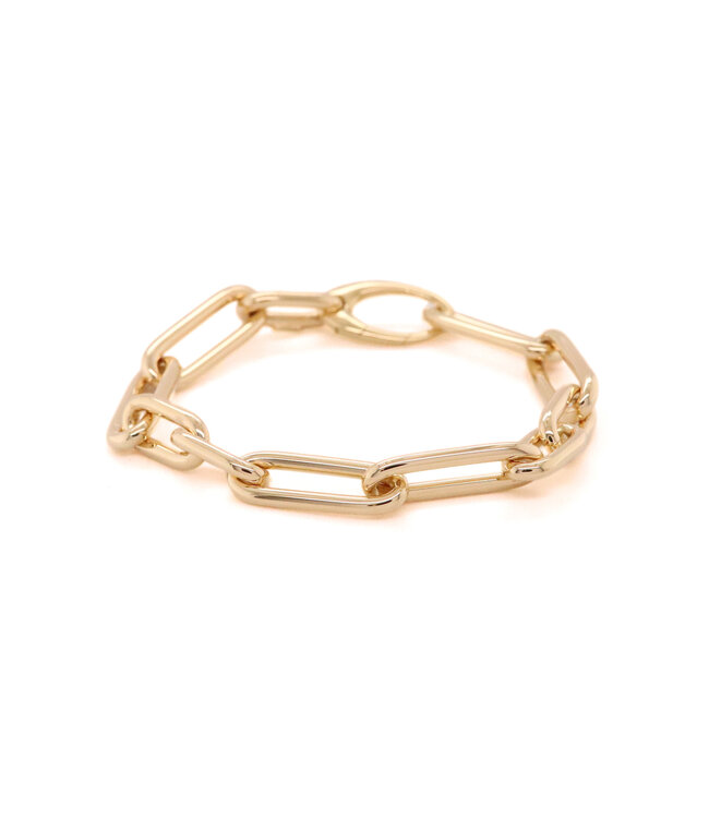 ROEMER armband Ovale goud 18k 20cm