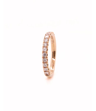 ROEMER ROEMER 18k Rosegouden alliance ring M 0,40cr TW Si