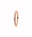 ROEMER 18k Rosegouden alliance ring M 0,40cr TW Si