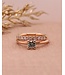 ROEMER 18k Rosegouden alliance ring M 0,40cr TW Si