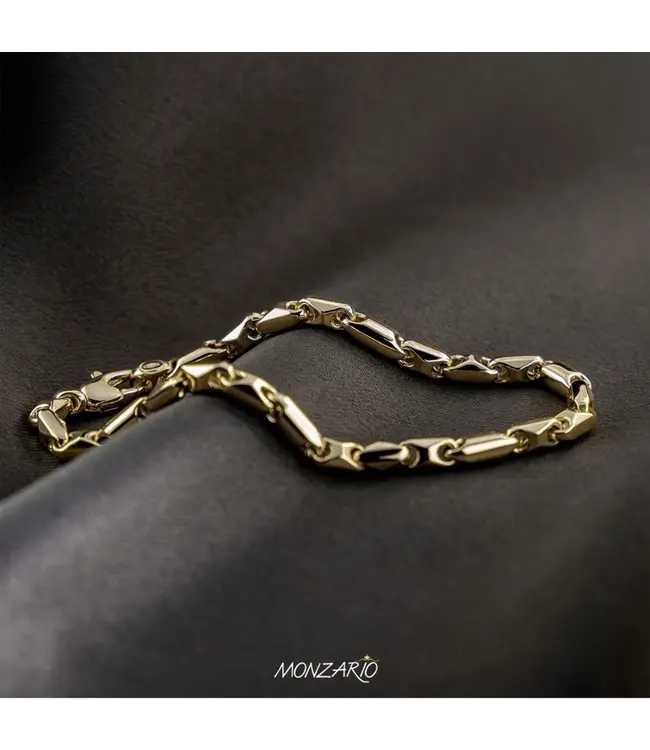 Monzario Oro gouden armband 596A geel