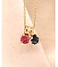 ROEMER by Bregje hanger Lily 18k geelgoud met London Blue Topaas