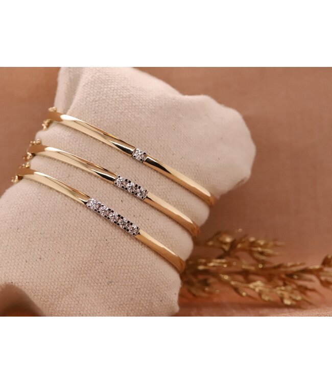 ROEMER Bangle 14k goud met 0.30ct. diamant