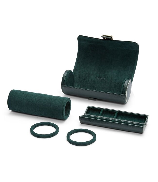 WOLF Watch Roll Triple  British Racing Green 792941
