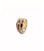 R&C Bicolor gouden ring Galla RIN0052-PAVE